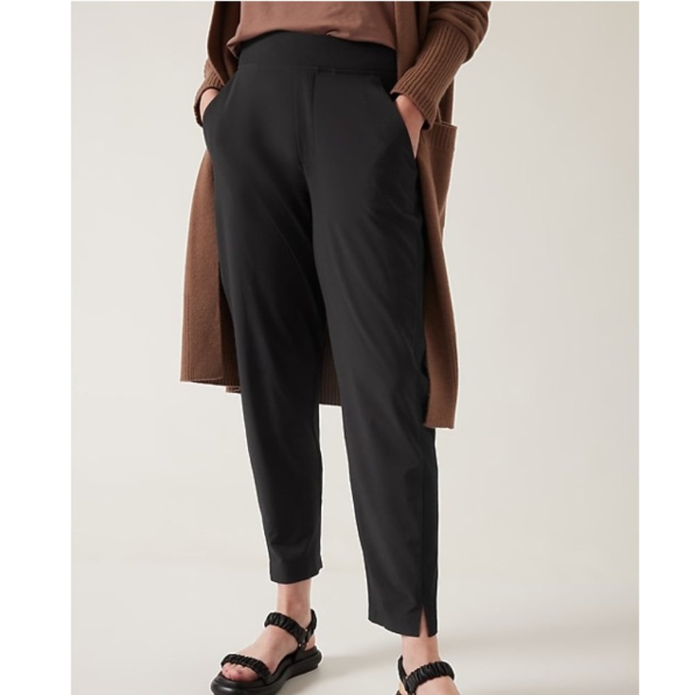 Black Athleta Brooklyn Ankle Pant